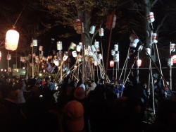 野木神社ちょうちんもみ